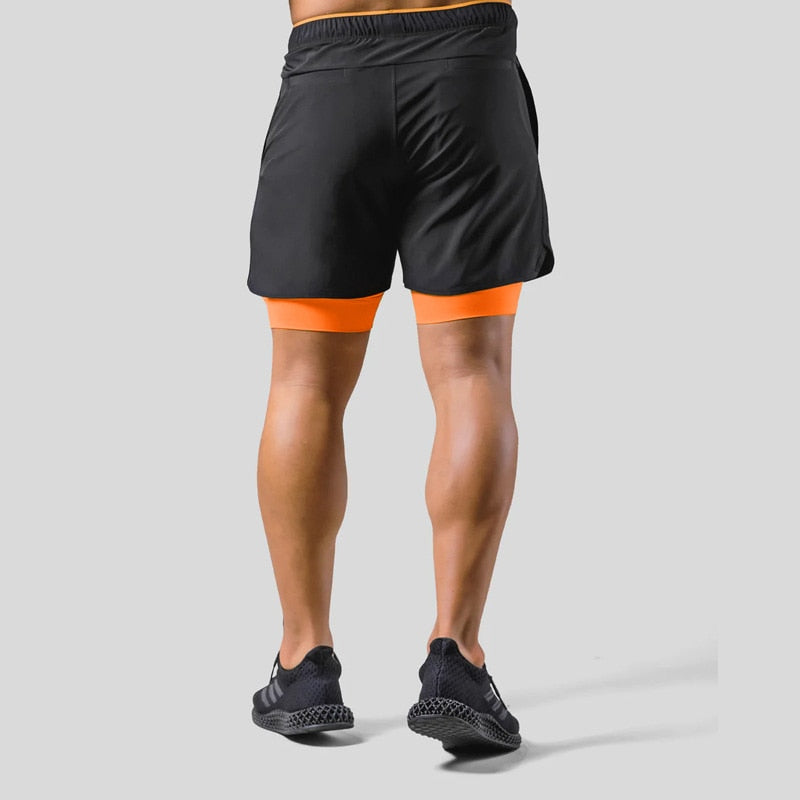 2-in-1 Sports Shorts - Christian