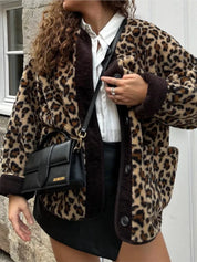 Women's leopard printed jacket - Lyra