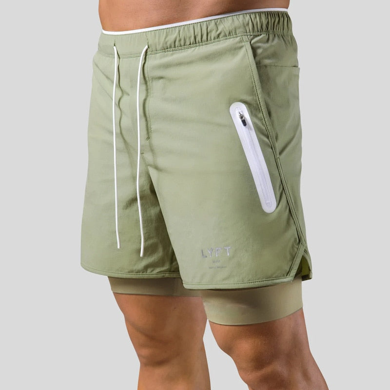 2-in-1 Sports Shorts - Christian