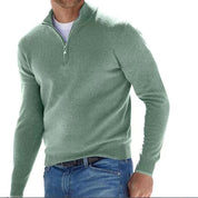 Men's pullover with zip - Cooper