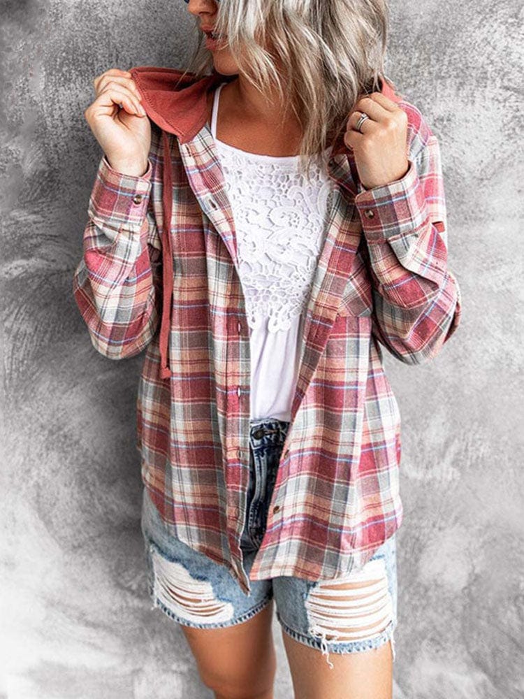 Stylish Checked shirt - Nora