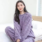 Elegant and warm pyjama set - Myla