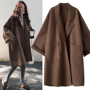 Elegant oversized trench coat - Alicia