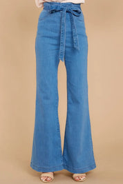 Women's stretchy flared jeans - Ana