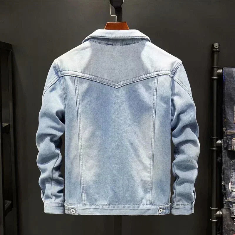 Denim jacket with wool lining - Gavin