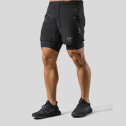 2-in-1 Sports Shorts - Christian