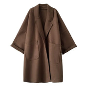 Elegant oversized trench coat - Alicia