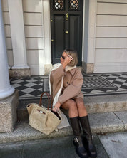 Elegant oversized coat - Danna