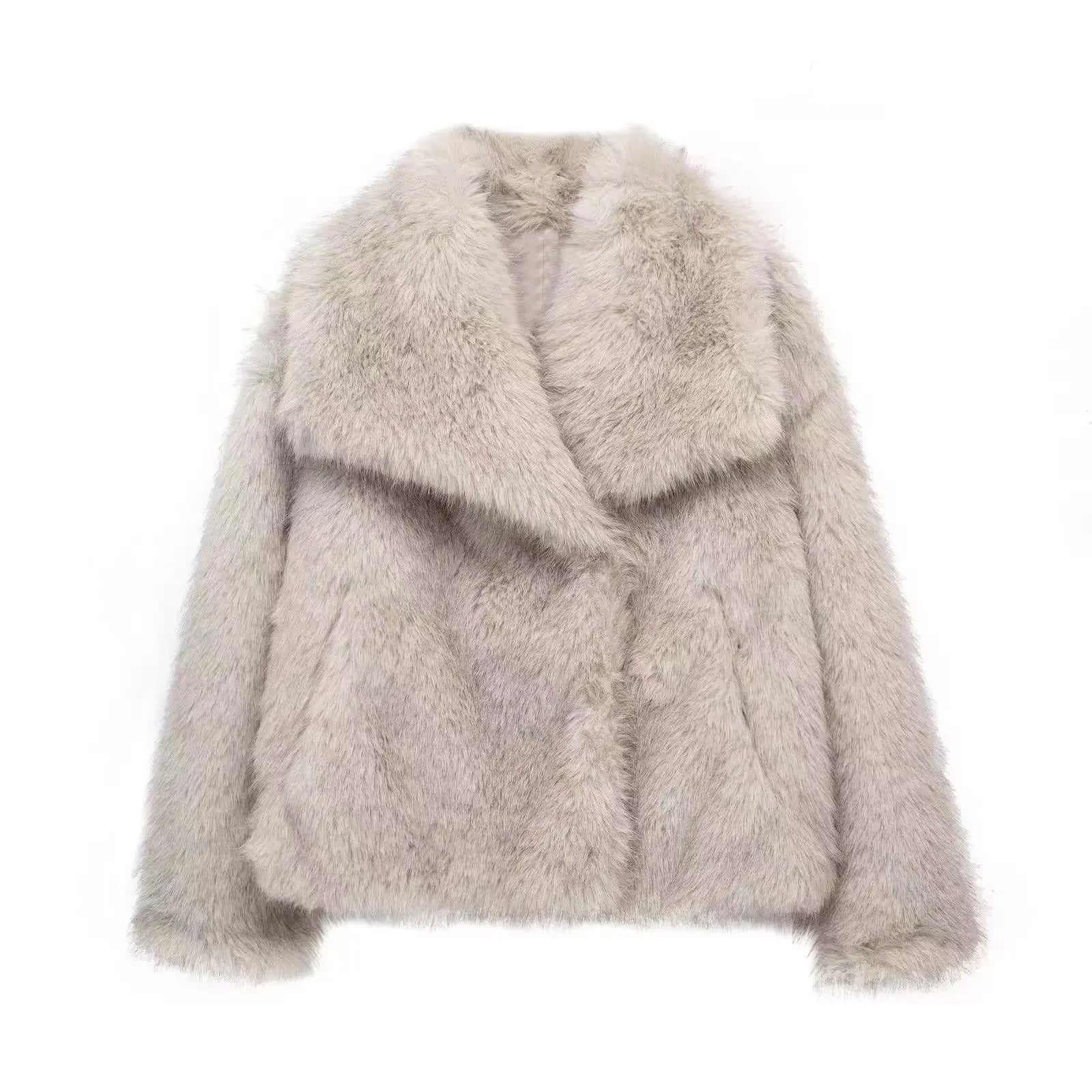 Soft fur jacket for women - Alyssa