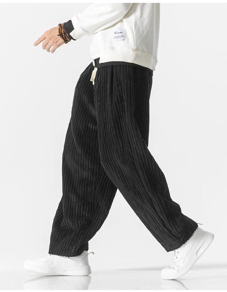 Oversized corduroy trousers for men - Zayn