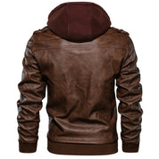 Men's elegant leather jacket - Malcolm