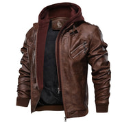 Men's elegant leather jacket - Malcolm