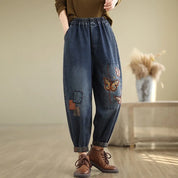 Women's jogging-style jeans - Lia