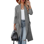 Wool coat with wide collar - Esme