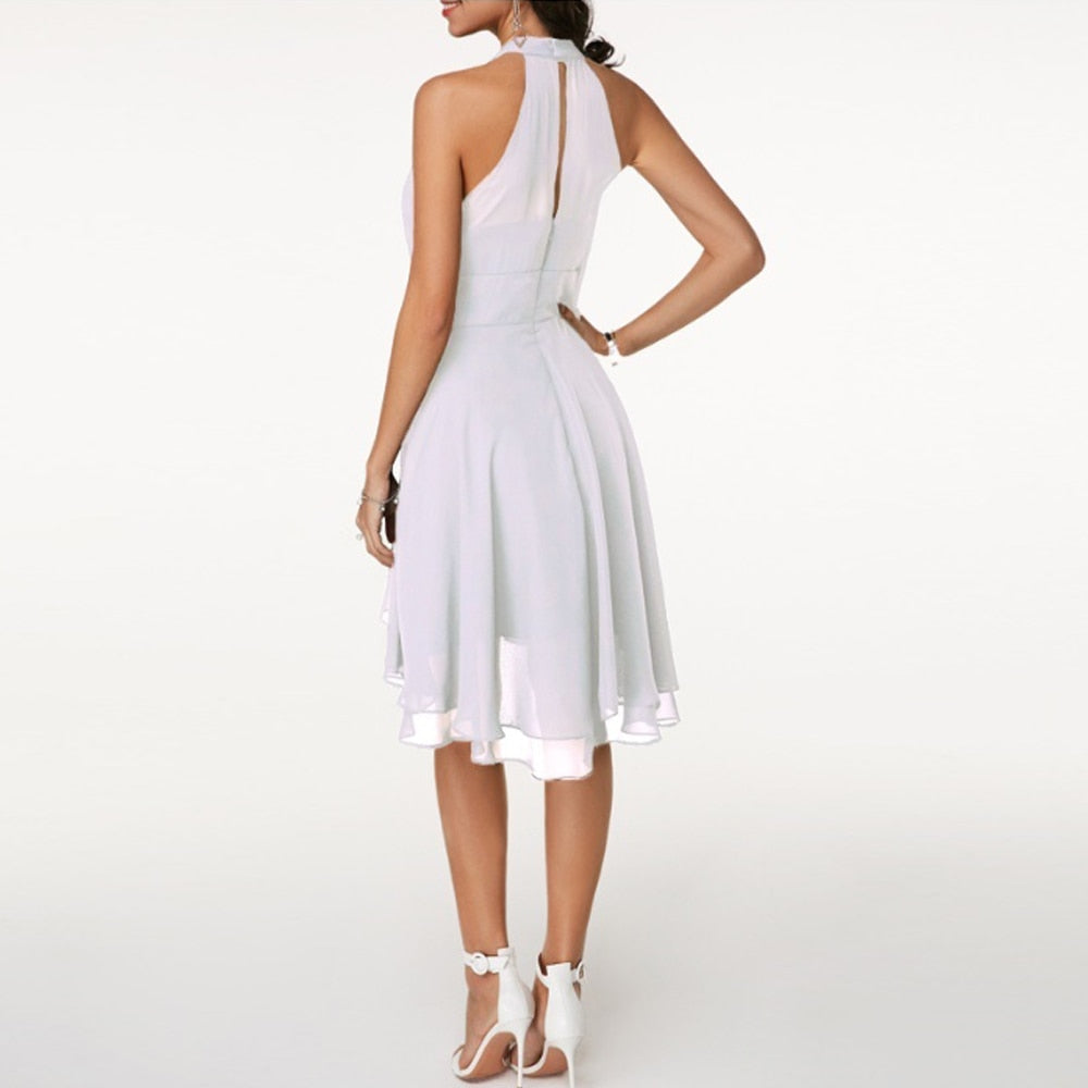 Stylish dress with charming ruffles - Josephine