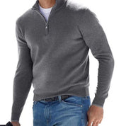 Men's pullover with zip - Cooper