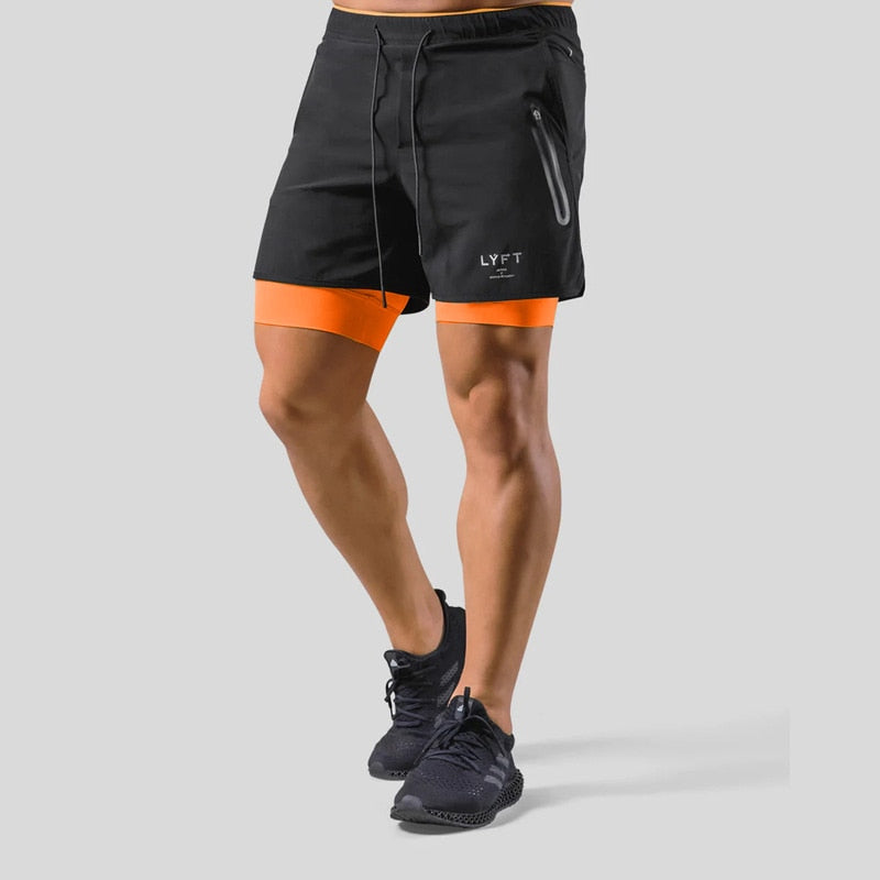 2-in-1 Sports Shorts - Christian