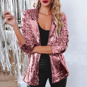 Stylish blazer with sequins - Josephine