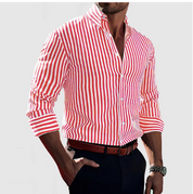 Striped cotton shirt - Rhys