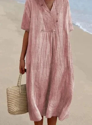 Elegant Linen dress - Anna