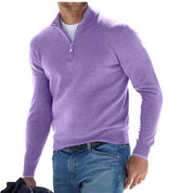 Men's pullover with zip - Cooper