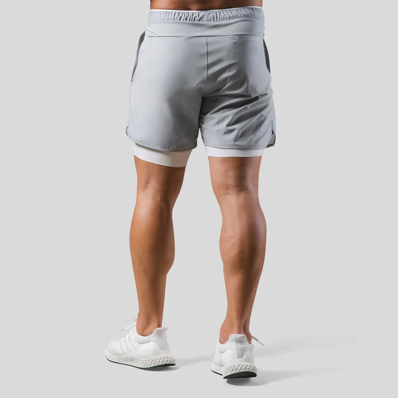 2-in-1 Sports Shorts - Christian