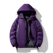 Classic design Warm hooded jacket - Griffin