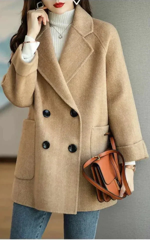 Elegant short coat for women - Catherine