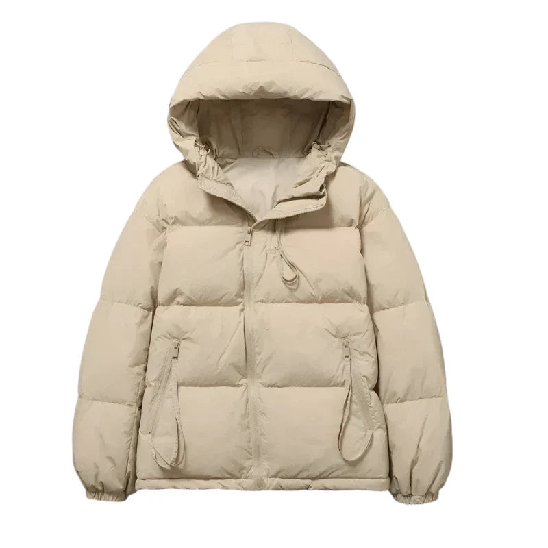 Classic design warm hooded jacket - Sarai