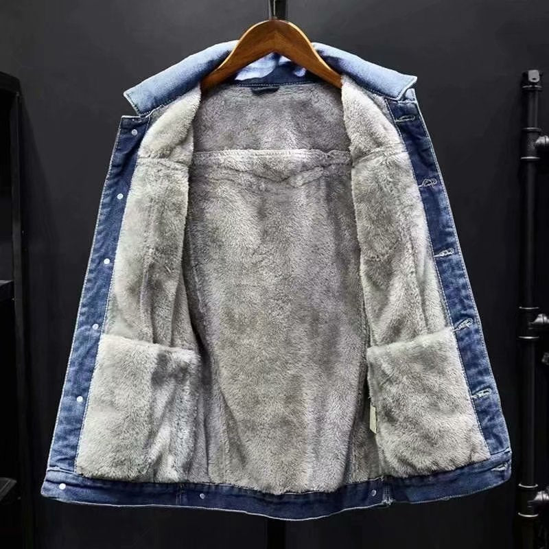 Denim jacket with wool lining - Gavin