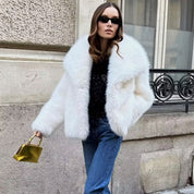 Soft fur jacket for women - Alyssa