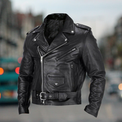 Fashionable leather jacket - Eric