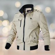 Trendy military windbreaker jacket - Lukas