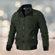 Trendy military windbreaker jacket - Lukas