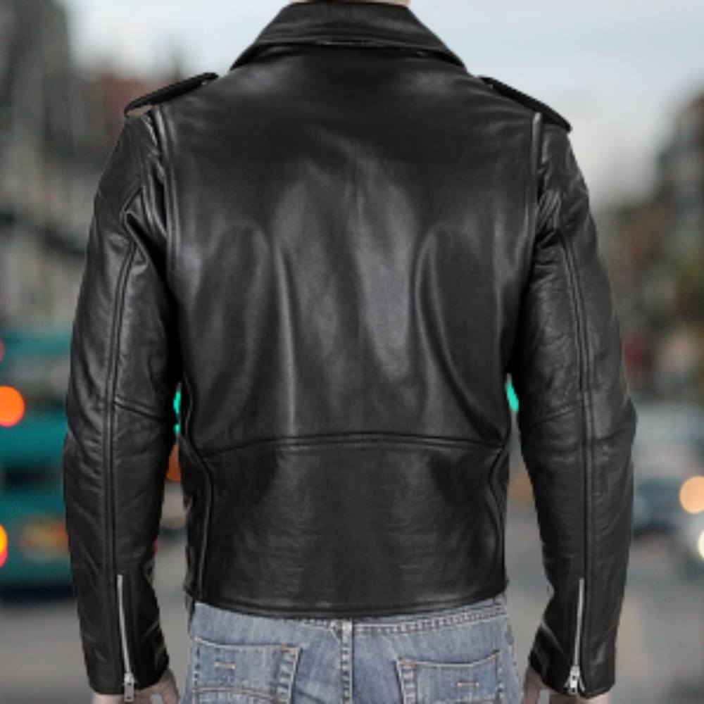 Fashionable leather jacket - Eric