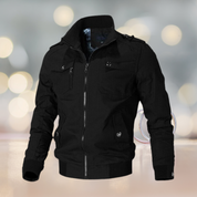 Trendy military windbreaker jacket - Lukas