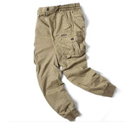 Cargo trousers with elasticated waistband - Tristan