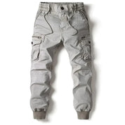 Cargo trousers with elasticated waistband - Tristan