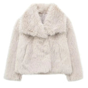 Soft fur jacket for women - Alyssa