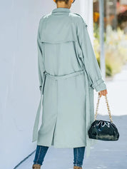 Classic long trench coat - Hattie