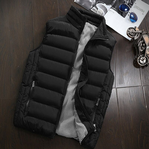 Sleeveless insulated gilet for cold weather - Sebastian