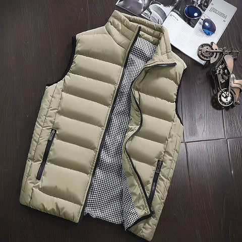 Sleeveless insulated gilet for cold weather - Sebastian