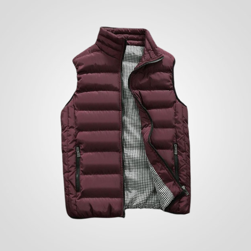 Sleeveless insulated gilet for cold weather - Sebastian