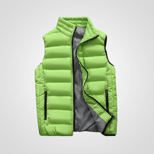 Sleeveless insulated gilet for cold weather - Sebastian