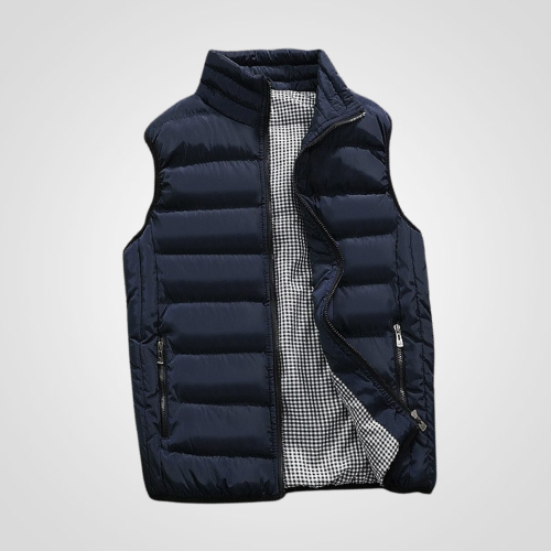 Sleeveless insulated gilet for cold weather - Sebastian