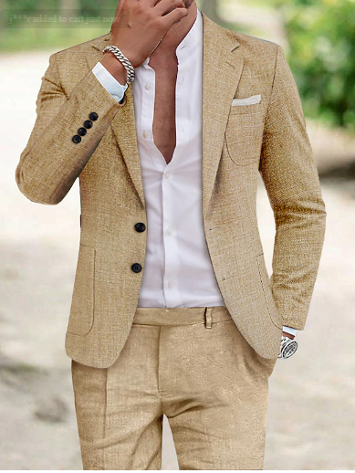 Men's elegant Linen Suit - Charles