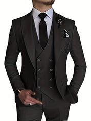 Men's formal slim 3-piece suit - Stetson