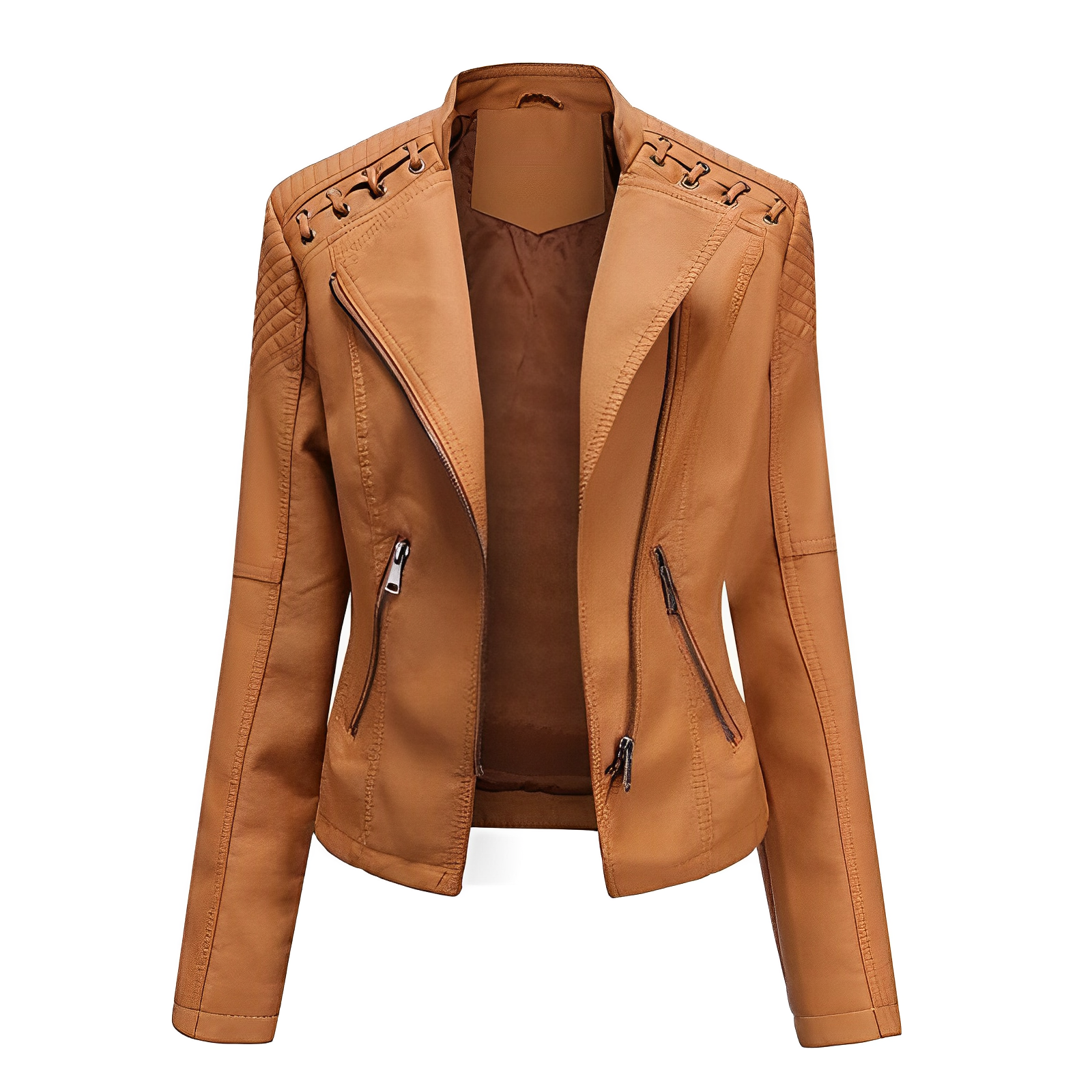 Faux leather jacket - Nylah