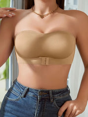 Women's front buckle strapless bra - Georgia