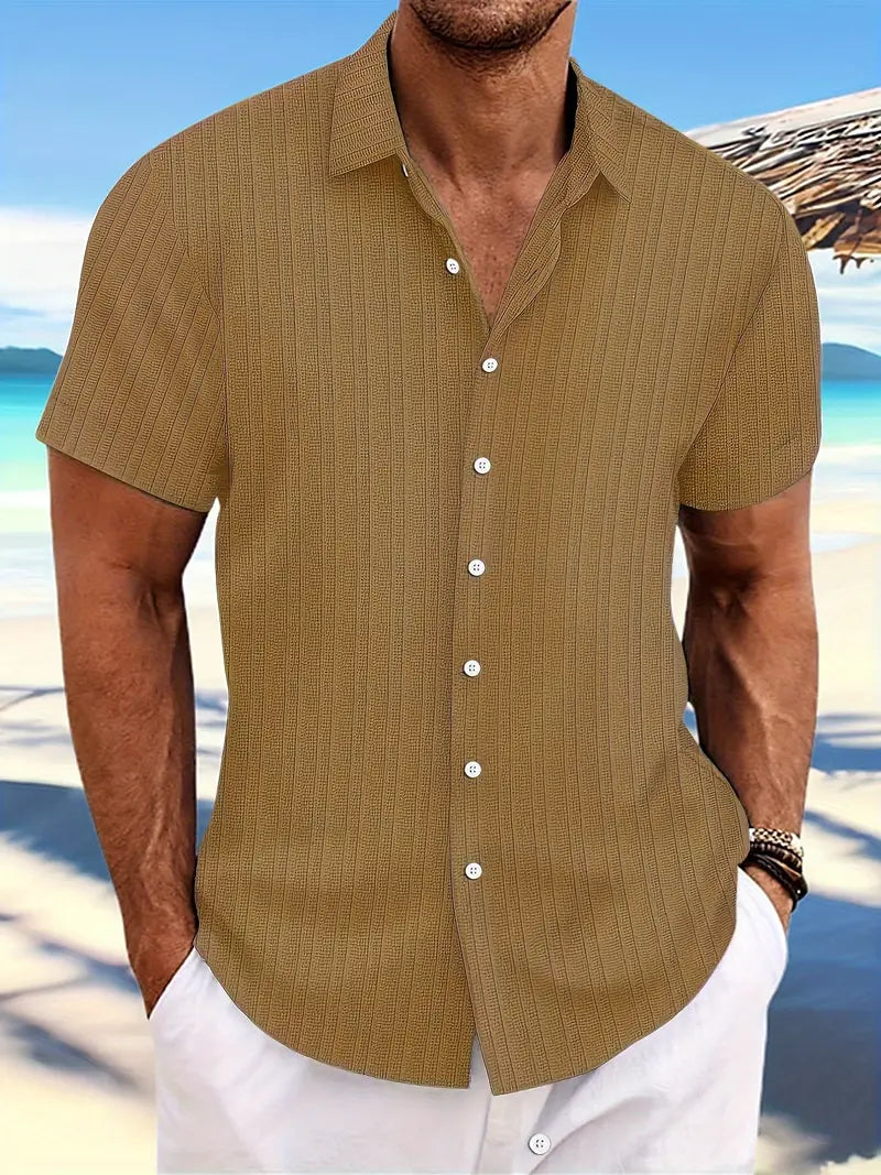 Men's short sleeve summer shirt - Parker